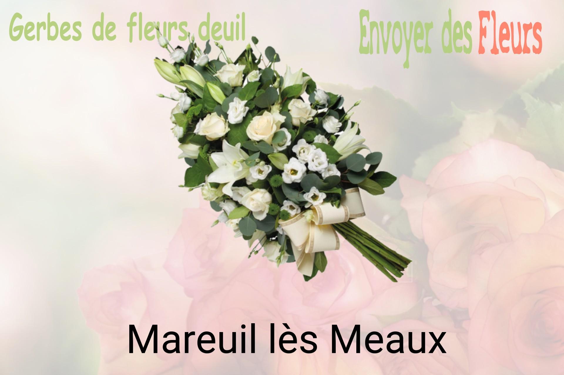 Gerbe de fleurs de deuil livrée à Mareuil-lès-Meaux